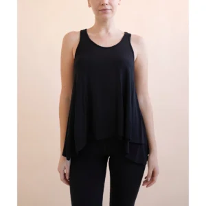 bamboo flared tank plus size