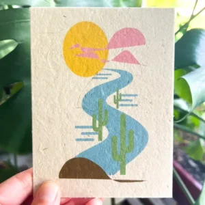 plantable seed card || zero waste || supports women m2