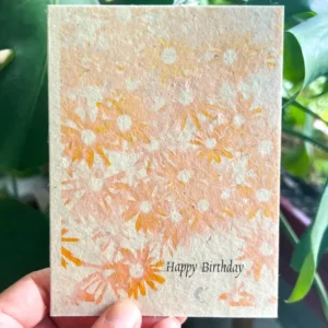 plantable seed card || zero waste || supports women mvw49