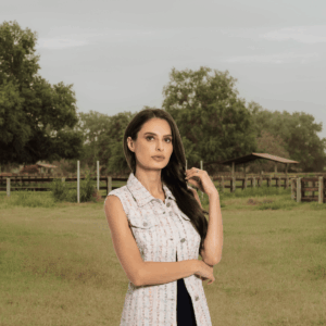 b501 3b sleeveless denim duster