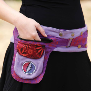 grateful dead wrap belt purple.webp